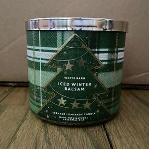 Iced Winter Balsam Bath & Body Works 3-Wick Candle